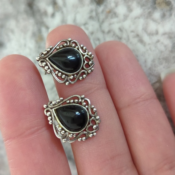 Avon Jewelry - Vintage sterling Avon earrings